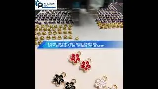 Enamel Robot coloring automatically color filling for enamel pins relia#Istanbul Jewelry Show 2023