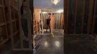 Home Renovation: Building a Half Bathroom #diy #homeimprovement #homerenovation
