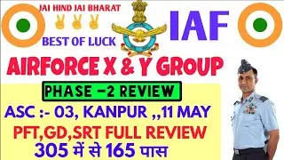 AIRFORCE X/Y GROUP PHASE 2 REVIEW FROM KANPUR 2019/AIRFORCE X/Y  PHASE 2 REVIEW KANPUR/ASC 3 REVIEW