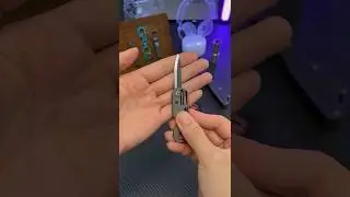 💥 Keyunity KK08 Titanium Folding Knife  #keyunity #unboxing #foldingknife