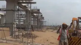 AP Temporary Secretariat works-Prsent Scenario of Ground Zero at Velagapudi as on 17.04.2016
