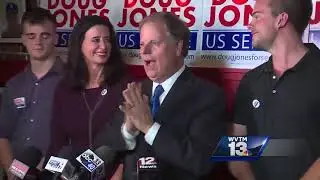 Doug Jones wins Democratic primary for US Senate