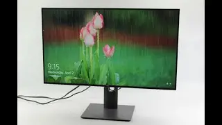 THE 30 INCH DELL MONITOR ON MY BED. 8-8-2025.