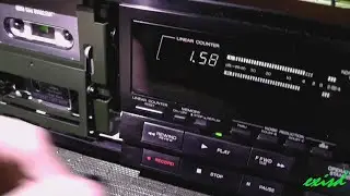 Aiwa XK-009 Excelia cassette deck 1989 repair jav&iacute;t&aacute;s