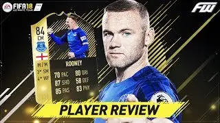 FIFA 18 IF ROONEY Review (84) w/ In Game Stats & Gameplay