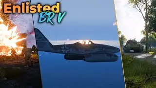 Enlisted - USA - BR V - Full Battle Gameplay