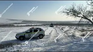 ❗️Сотрудники полиции уехали из села Нукэрень, где был обнаружен дрон