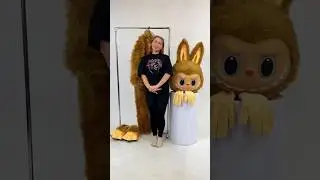 How To Put On A Mascot Costume #labubu