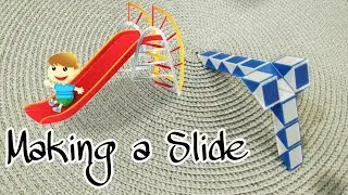 How to Make a Slide With Snake Cube or Rubik's Snake in (Hindi Urdu)
