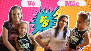 Criança com a mãe vs criança com a avó