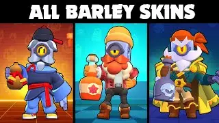 EVERY BARLEY SKIN | Brawl Stars Skin Spotlight
