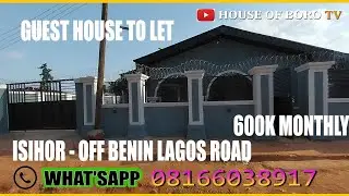 GUEST HOUSE FOR RENT IN BENIN CITY, EDO STATE NIGERIA -   ISIHOR