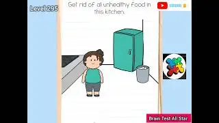 Brain Test All Star IQ Boost Level 296 Solution Gameplay | Puzzle Walkthrough