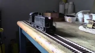 Proto 48, AtlasO SW-9 with QSI Titan Decoder (running sequence, 3 speed steps)