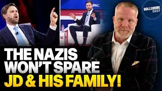 JD Vance GIVES NEO-NAZI LECTURE at CPAC, Endangering His Wife and Kids!