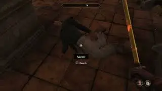 The Elder Scrolls IV  Oblivion Remastered-Shady Agarmir stealing from the dead