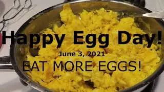 It's National Egg Day! How we celebrate here at Far from Homesteading.