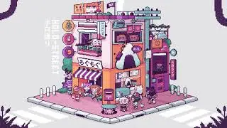 [Hololive] Holo-Street | Nekomata Okayu BGM - 8bit