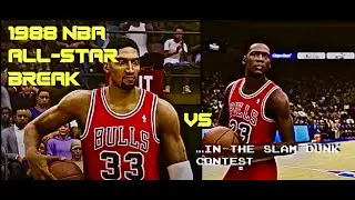 1988 NBA All-Star Break, including Jordan vs Pippen Slam Dunk Contest | Ep. 36 - 40 Year NBA Sim