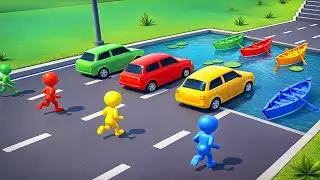 Shape shifting 🏃‍♂️🚗🚲🚦All Levels Gameplay Walkthrough Android,ios Max Level UKL60