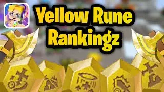 Blockman Go Bedwars Yellow Rune Ranking Explained!!!