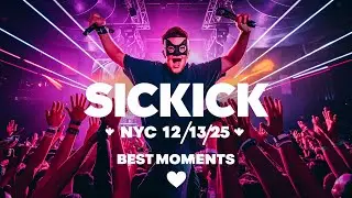 Sickick LIVE in NYC | Summer Club 12/13/25 🔥 Best Moments & Crowd Reaction