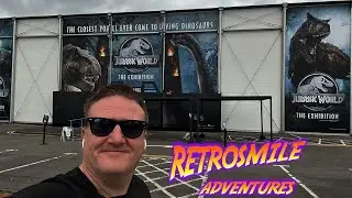 retrosmile adventures In Jurassic world the Exhibition