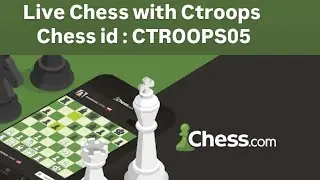 CTROOPS Chess Live  | Target 1500 Elo 🎯 -Part 5 (sent 10 min challenge)