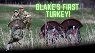TWO big Gobblers at 10 YARDS! | .410 Turkey Hunting | Turkey Season EP 1