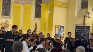 J. S. Bach Concerto for Two Violins in D minor, III: Allegro - Jayden Yoneyama and Liam Alexander