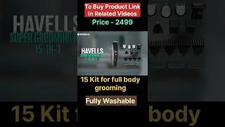 Full body grooming kit, Havells Gs8714 #trimmerformen #havells #electronic #gadgets #barbershop