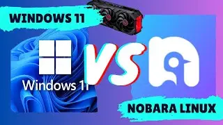 Windows 11 vs Linux Gaming | AMD RDNA4 Benchmark Linux | Nobara | 9070 XT