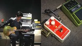 Electro-Harmonix nano POG Octave Pedal Sound Test
