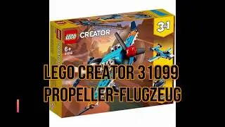Lego Creator 31099 Propeller Flugzeug Speedbuild