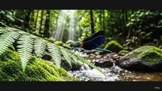 Guardians of the Stream: Sri Lankan Dragonfly Flight