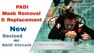 Mask Removal Scuba Diving 🥽 Neutrally Buoyant • PADI IDC Skills Circuit