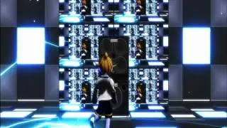 【MMD】Chibi len dubstep beat it remix short test video