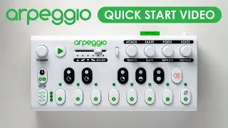 Arpeggio Quick Start Video Guide - A how to for the portable arpeggiator sequencer & synthesizer