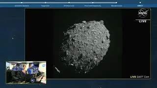 VEJA O MOMENTO EXATO DO IMPACTO DA SONDA DART CONTRA O ASTEROIDE DIMORPHOS
