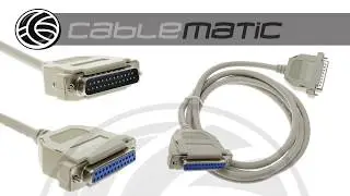 Cable Serie/Paralelo (DB25-M/H) distribuido por CABLEMATIC &reg;