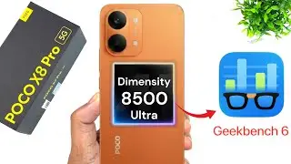 POCO X8 Pro GeekBench 6 Test Results Dimensity 8500 Ultra 🔥🔥🔥 #pocox8pro 