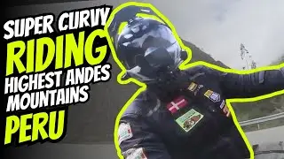 Riding high: Super curvy roads in the highest Andes mountains of Peru. [S7E2 PERU] ll MotoDreamer ll