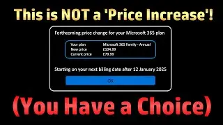 Microsoft&rsquo;s Sneaky Forced-Upsell to 365 Users; If You Don&rsquo;t Need/Want Copilot, Don&rsquo;t Pay for It