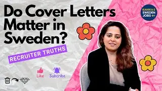 Do Cover Letters Actually Matter in Sweden? | Recruiter Explains #jobsearch  #career  #swedenjobs