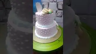 2 tiyar cake decoration 💕😍