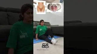 Lower Belly & Pelvic Floor | Gentle Core Workout for Women | #shorts