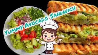 Easy evening snacks || kitty party recipe || Avocado Sandwich