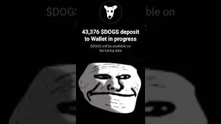 DOGS AIRDROP AKAN MENCAPAI 100 RUPIAH PER TOKEN #airdrop TELEGRAM