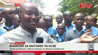 Shangwe na nderemo katika Shule ya Upili ya Kalulini, wanafunzi wakipata matokea mazuri ya KCSE 2024