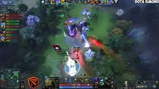 7.38b - BZM Dragon Knight Midlaner - Tundra Esports vs Team Spirit Dota 2 (no commentary)